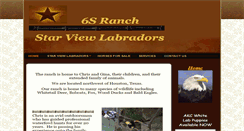 Desktop Screenshot of 6sranch.com